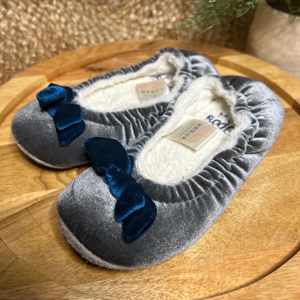Mini Boden Girls Slippers Size 26